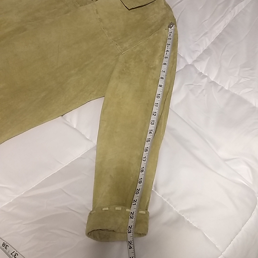 Hp 12/27leather Jacket, Euc - image 7